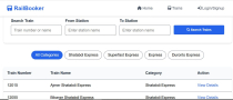 Railbooker - PHP Script Screenshot 5