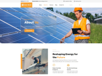 Solar World - Renewable Green Energy Elementor Kit Screenshot 2