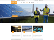 Solar World - Renewable Green Energy Elementor Kit Screenshot 3