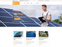 Solar World - Renewable Green Energy Elementor Kit Screenshot 4