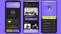 FitBody UI Kit  React Native Expo Screenshot 1
