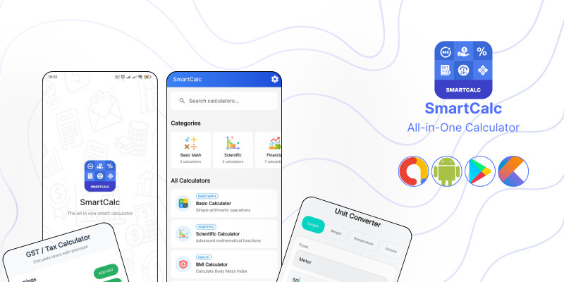 SmartCalc - All-in-One Calculator - Kotlin - AdMob