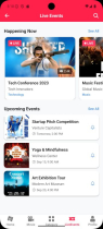Events Shows Entry Tickets Online Booking APP UIUX Screenshot 5
