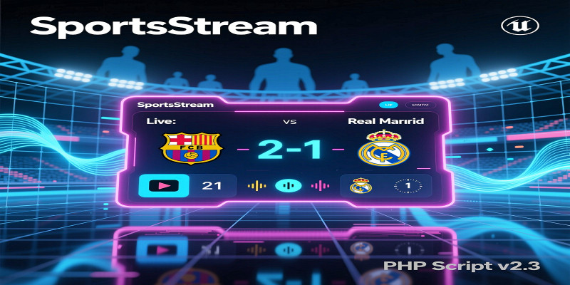 SportsStream Ultimate Sports Stream Portal