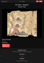 GoGoStream Anime CMS Screenshot 1