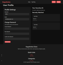 GoGoStream Anime CMS Screenshot 14