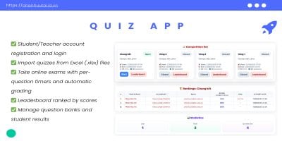 Online Quiz – Per-Question Timer