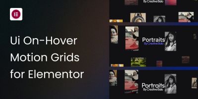 Ui On-Hover Motion Grids for Elementor
