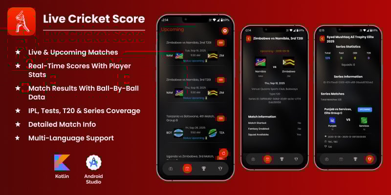 CricInfo - Android App Source Code