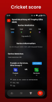 CricInfo - Android App Source Code Screenshot 4