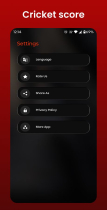 CricInfo - Android App Source Code Screenshot 5