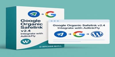 Organic Safelink Plugin with AdlinkFly integrate W