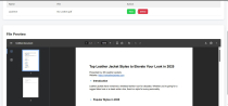 File Upload Manager Screenshot 2