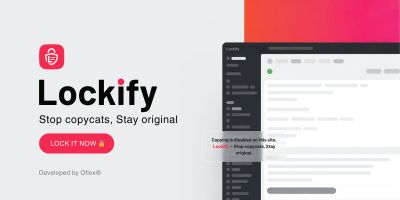 Lockify - Stop Copycats WordPress Plugin