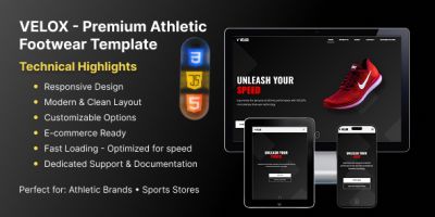 Velox HTML Template – Premium eCommerce Template