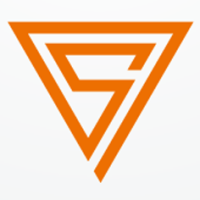 Symbol Letter S Triangle Logo Design Vector