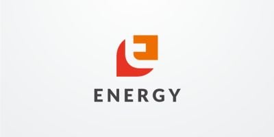 Energy Letter E Logo Design Vector