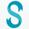 Special Letter S Ribbon Logo Design Vector