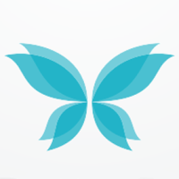 Butterfly Logo Design Vector Illustration