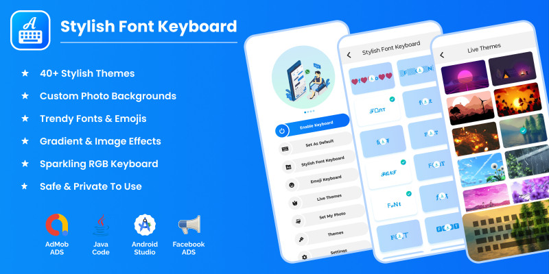 Stylish Font Keyboard - Android Source Code