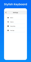 Stylish Font Keyboard - Android Source Code Screenshot 5