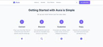 Aura - Smart Home Landing Page Template  Screenshot 8