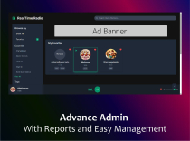 RealTime Radio Portal with Admin Panel Screenshot 3