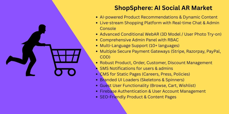 ShopSphere - AI Social AR E-commerce Platform