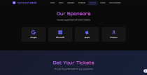 TechConf 2025 - Event Conference Landing Page Screenshot 5
