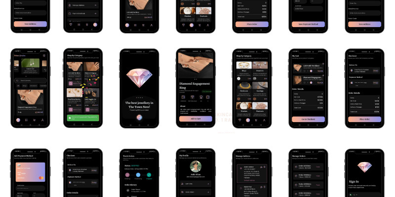 Prime Jewels - Flutter UI Kit