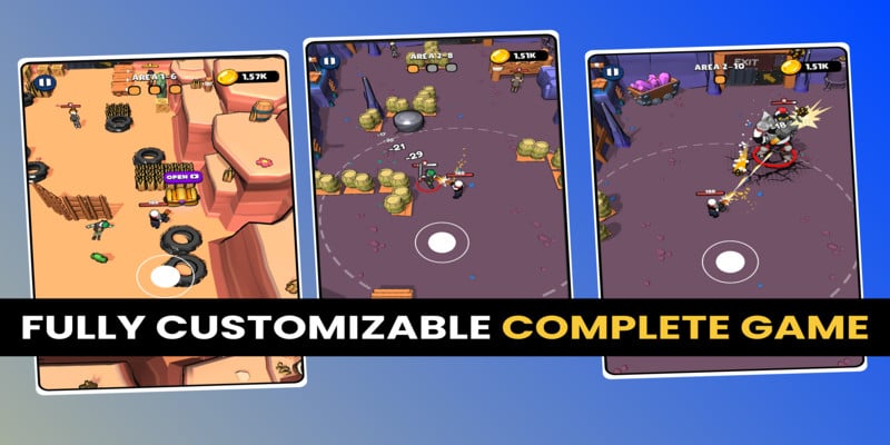 Idle Shooter - Unity Source Code. 