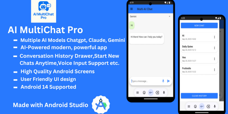 AI MultiChat Pro – GPT Claude Gemini DeepSeek