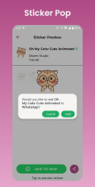 StickerPop  - Android Studio Project Screenshot 5