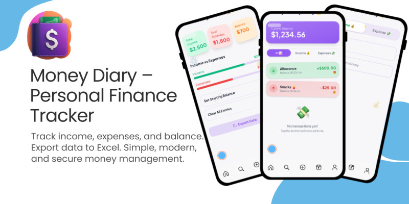 Money Diary - Personal Finance Tracker Android
