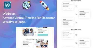 Advance Vertical Timeline For Elementor 