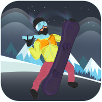 Snow Mountain Snowboard - Construct 3 Template