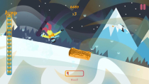 Snow Mountain Snowboard - Construct 3 Template Screenshot 6