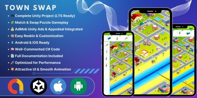 Town Swap – Unity Puzzle Game