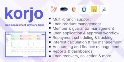 Korjo - Loan Management software