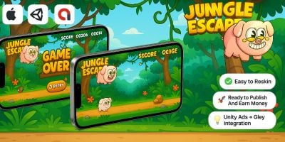 Jungle Escape - Unity Source Code
