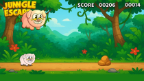 Jungle Escape - Unity Source Code Screenshot 1