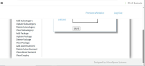 MakeTrips-Traveling  Booking System in PHP. Screenshot 2