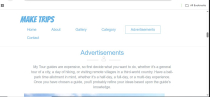 MakeTrips-Traveling  Booking System in PHP. Screenshot 3