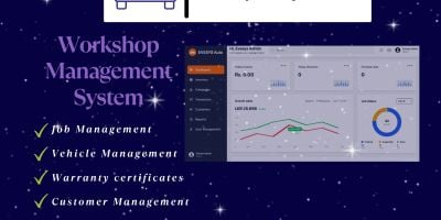 EVESYS Auto Workshop Management System - MERN Stac
