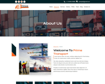 Prime Transport: Logistics Elementor Template Kit Screenshot 2