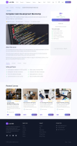 LearnBe - Learning Management System HTML Template Screenshot 4