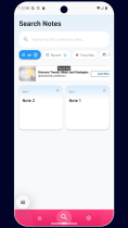 Notix - Notes App with Firebase  For Android Screenshot 2