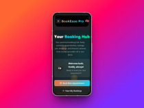 BookEase Pro - Fullstack Booking Python Screenshot 5
