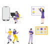 50 High-Quality IT Illustrations Pack