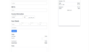 Billify Generator – React Invoice Template Build Screenshot 6